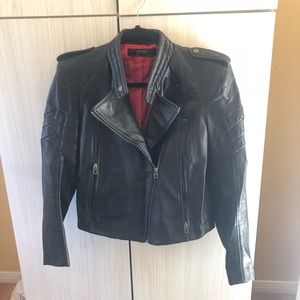 Leather jacket